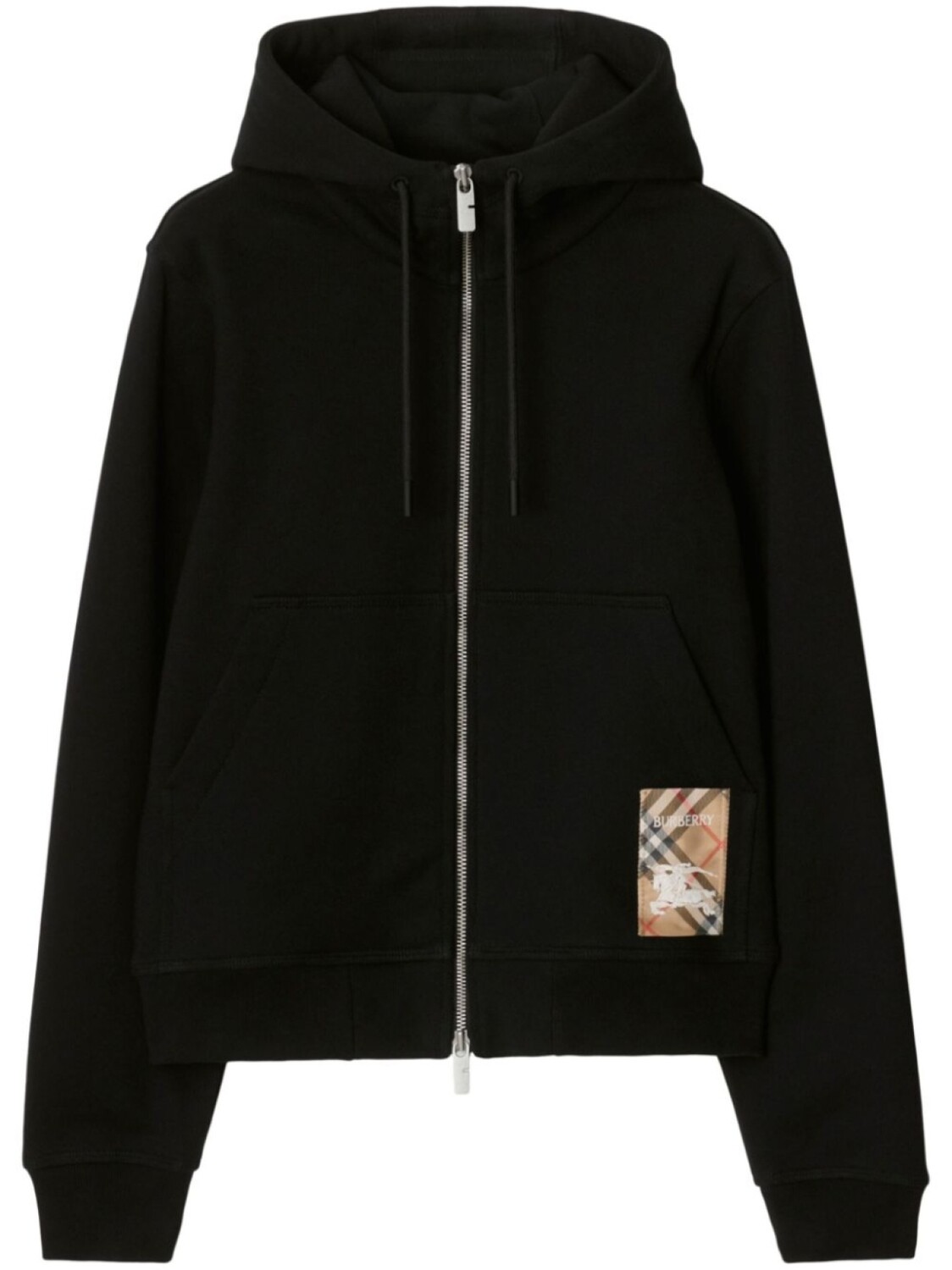 

Толстовка с капюшоном Check Label Burberry, черный