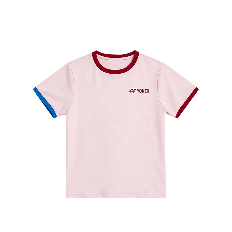Детская футболка с круглым вырезом YONEX, Pink