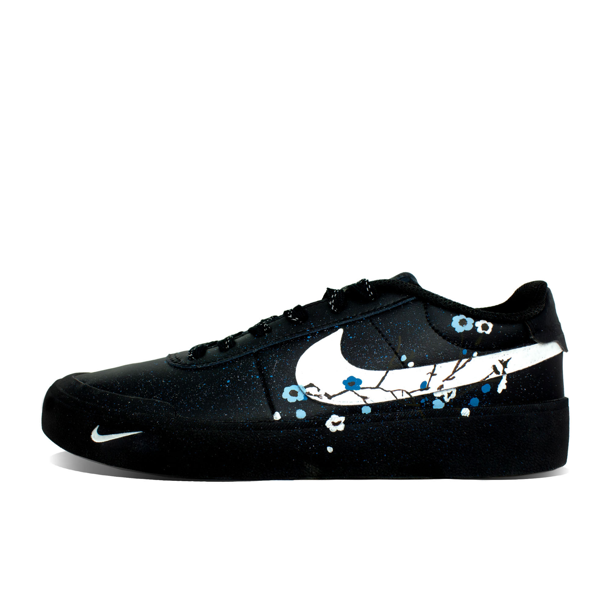 

Nike Низкие кроссовки для скейтбординга Court Shot Cushioning, мужские, черно-синие