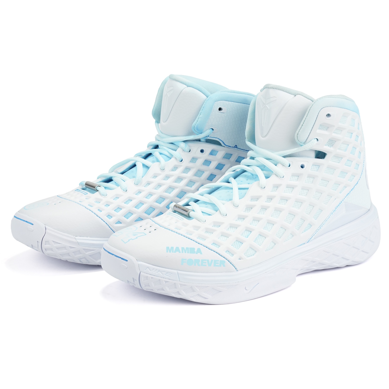 Nike Кроссовки Zoom Kobe 3 Protro EP High top Vintage Basketball Shoes Unisex Blue — фото 4