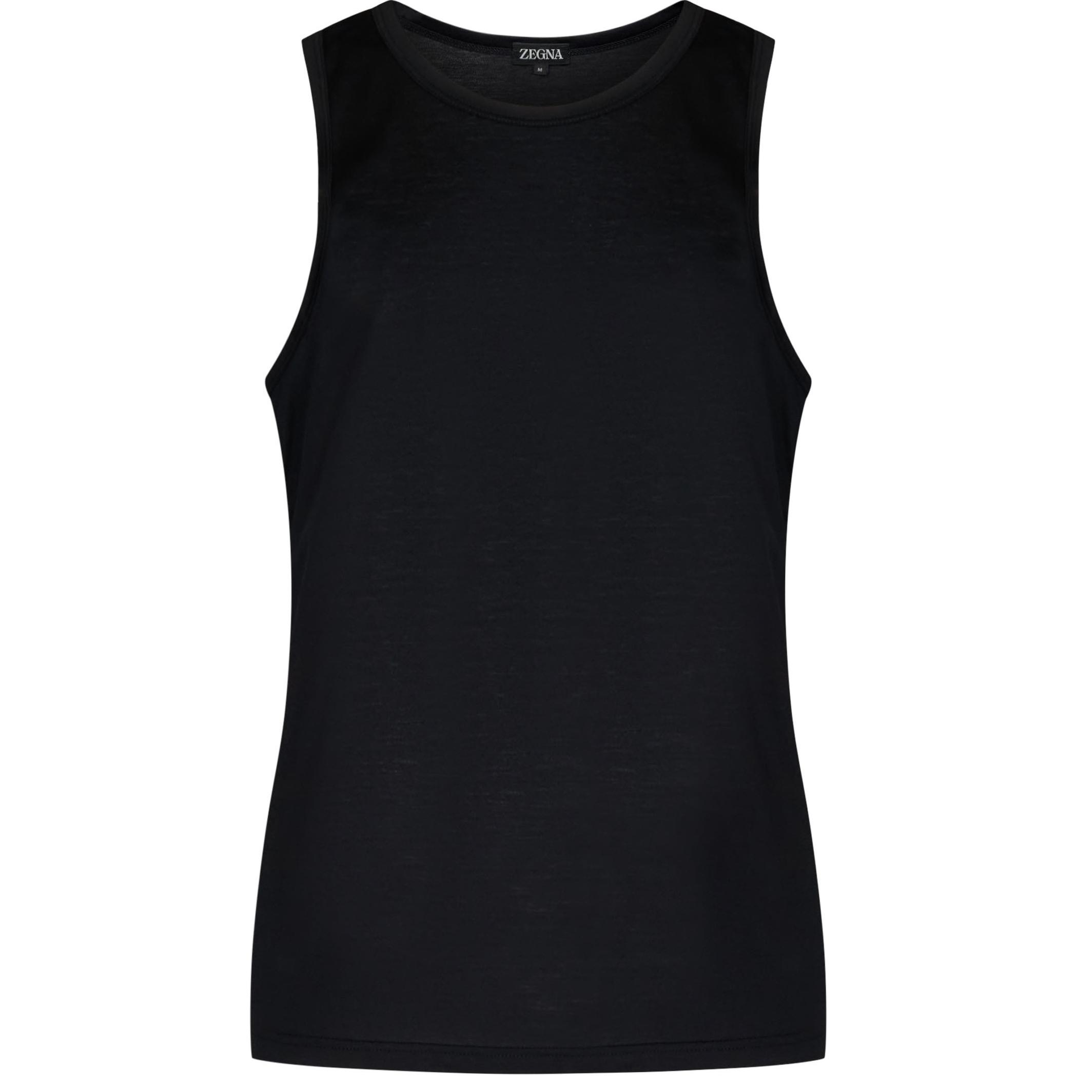 

Футболка майка Zegna Crewneck Ermenegildo Zegna, черный