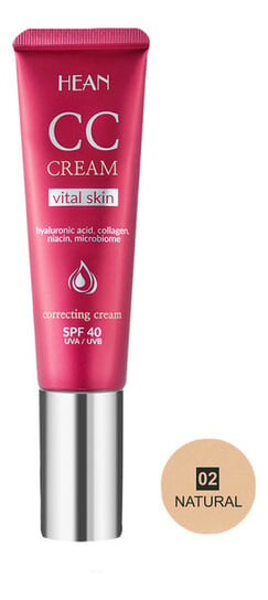 

Легкая покрывающая основа CC 02 Natural, 30 мл Hean, Vital Skin
