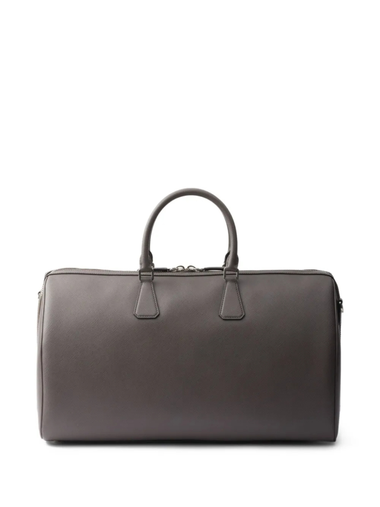 Prada дорожная сумка из сафьяновой кожи, серый — фото 2