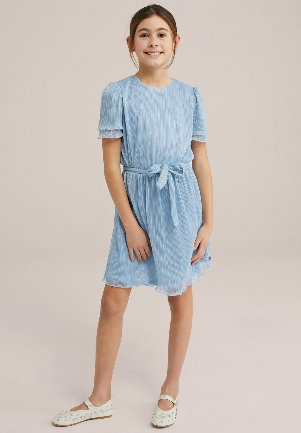 

Повседневное платье WE Fashion, светло-голубой