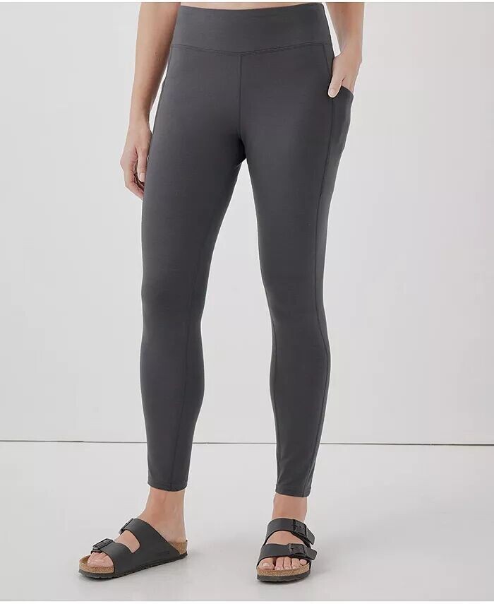 

Женские леггинсы Purefit Pocket из хлопка Pact, серый