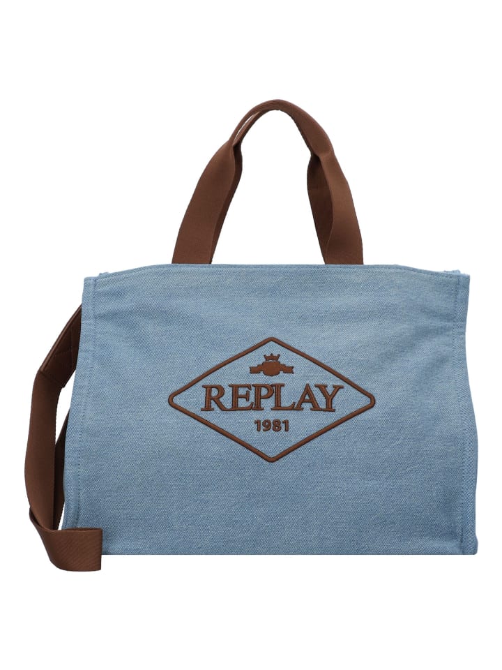 

Сумка шоппер Replay, деним