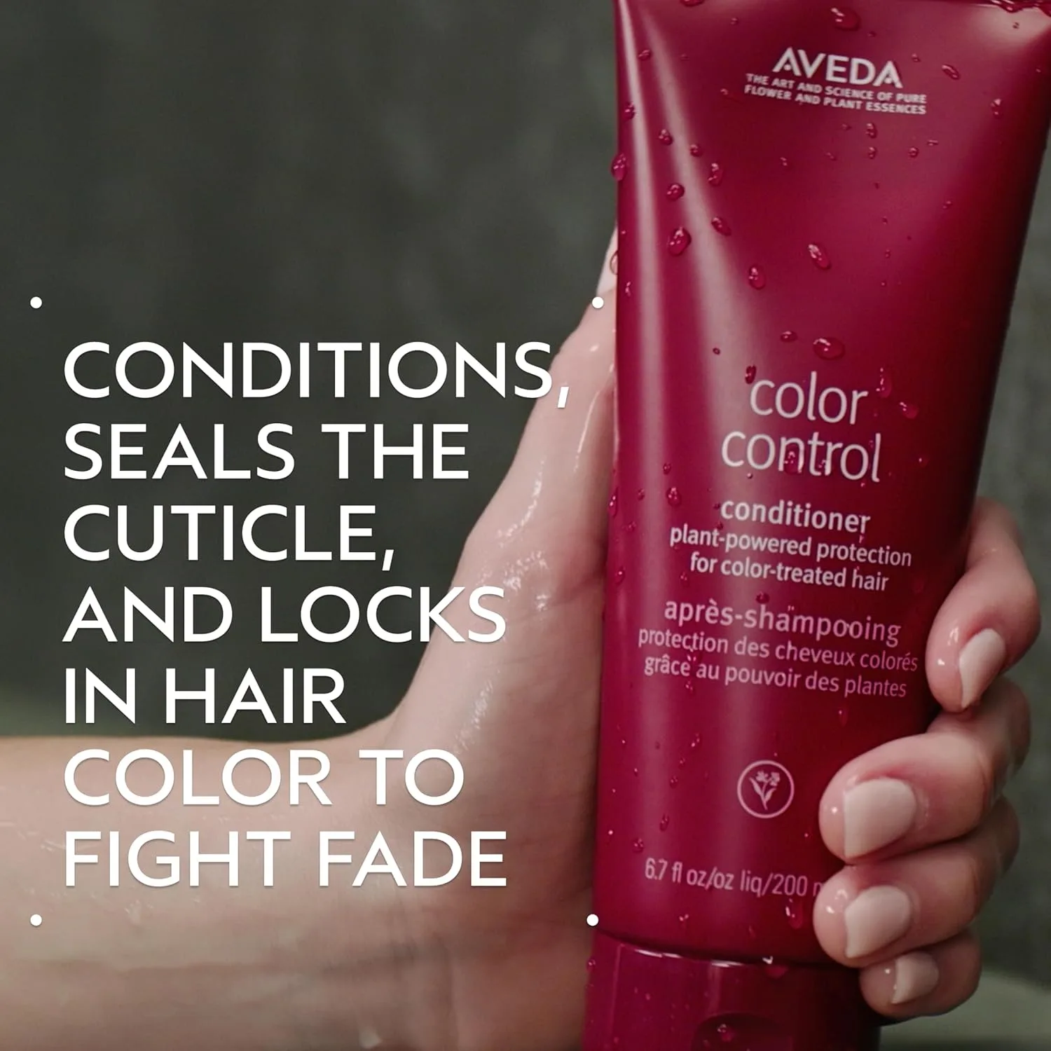Кондиционер Aveda Color Control для защиты окрашенных волос, распутывает и закрывает кутикулу, предотвращает вымывание цвета, без силиконов, 97% натуральных ингредиентов, для всех типов волос — фото 2