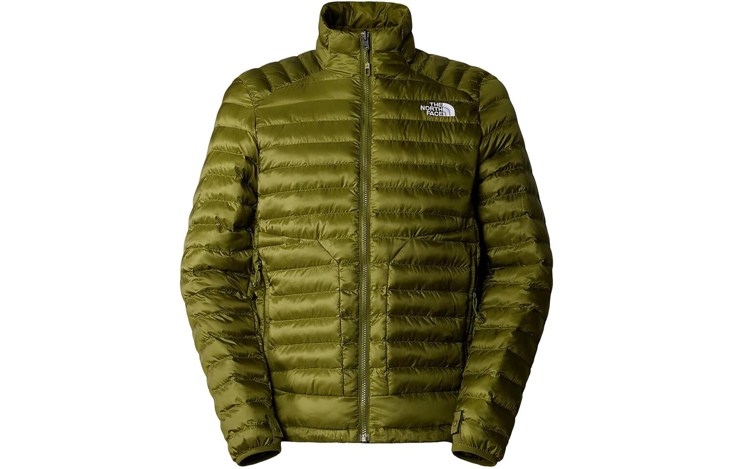 

Стеганая куртка мужская оливково-зеленая The North Face, оливково-зеленый