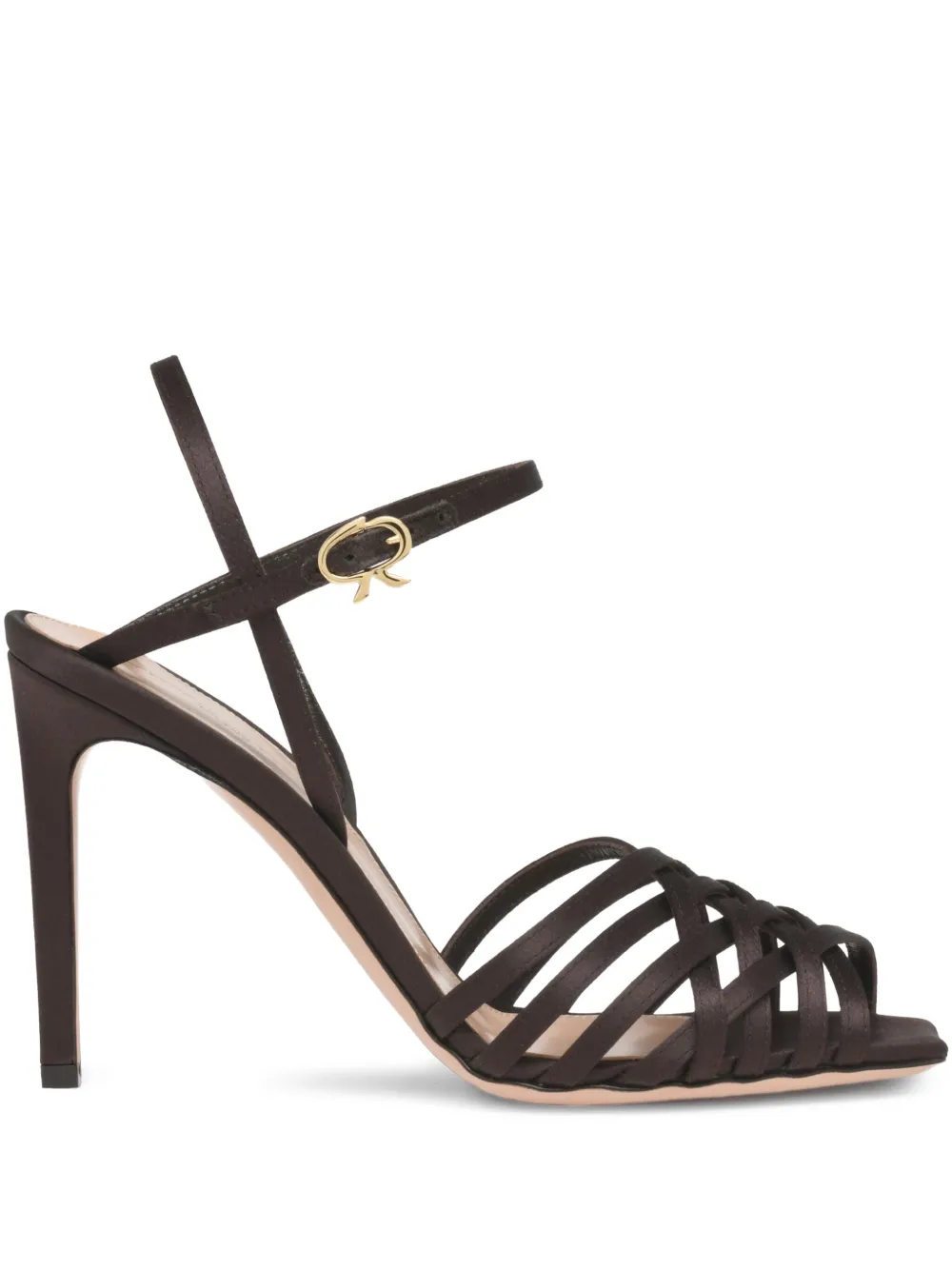 Босоножки Kerry 95 Gianvito Rossi, коричневый