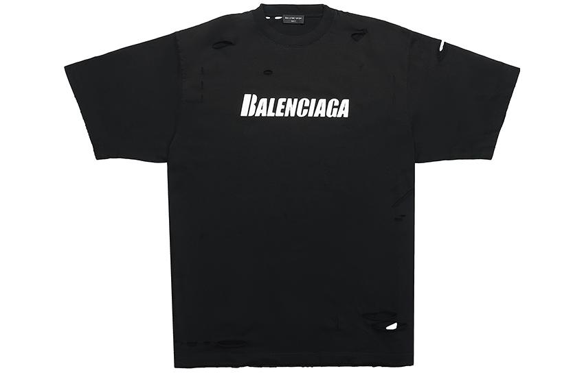 

Футболка мужская Balenciaga Flatground, черный