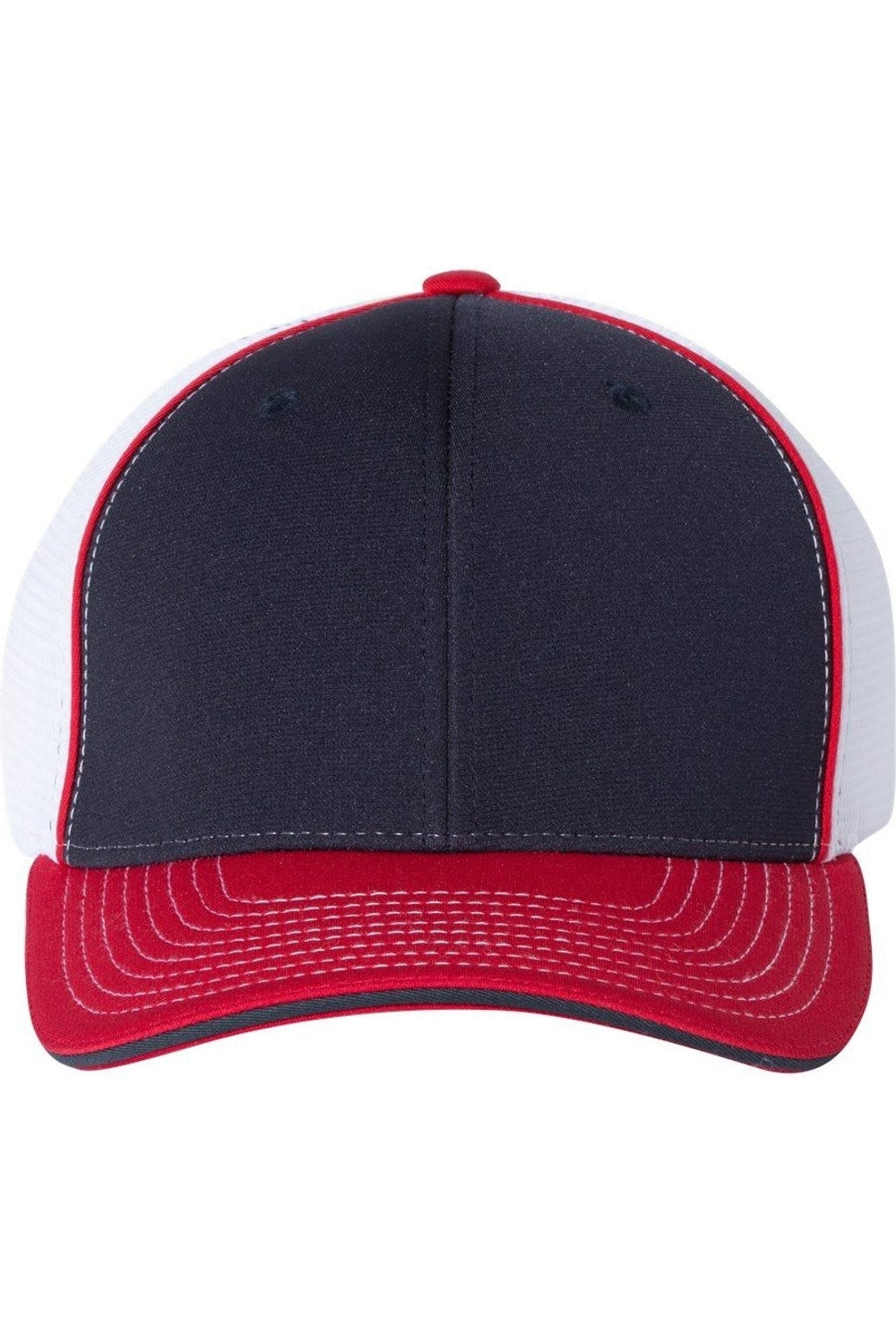 

Кепка мужская Richardson, цвет navy/ white/ red tri