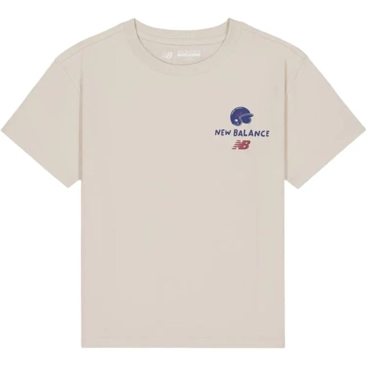 Детская футболка с круглым вырезом New Balance, LBG
