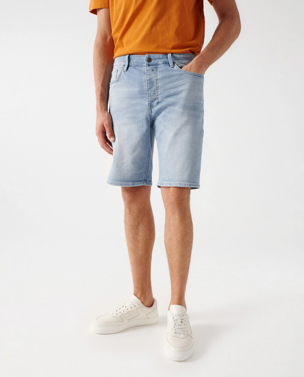

Мужские шорты прямого кроя s-activ Salsa Jeans, синий