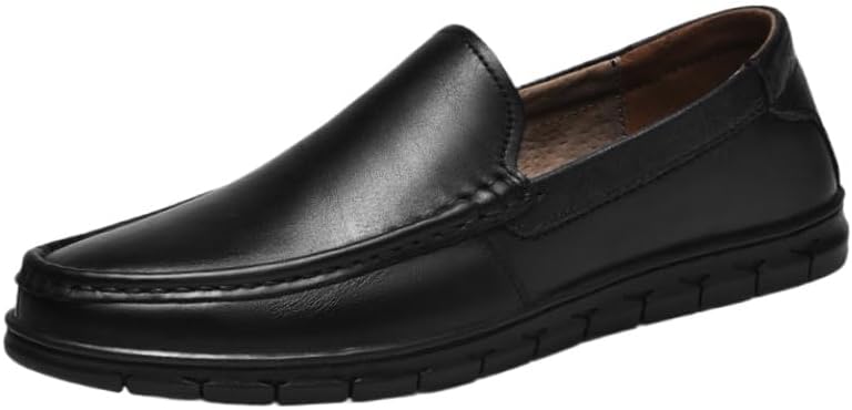 

Мужские большие простые повседневные кожаные туфли. Комфортная и приятная для кожи подкладка. Тонкая текстура поверхности обуви. Легко сочетаются с разной одеждой. Подходят как для деловой, так и для повседневной носки Clolinde, черный