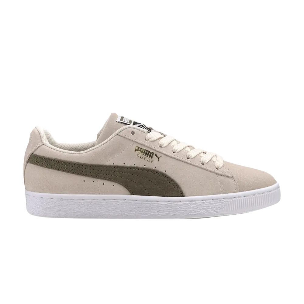 Кроссовки Suede Classic Puma, белый