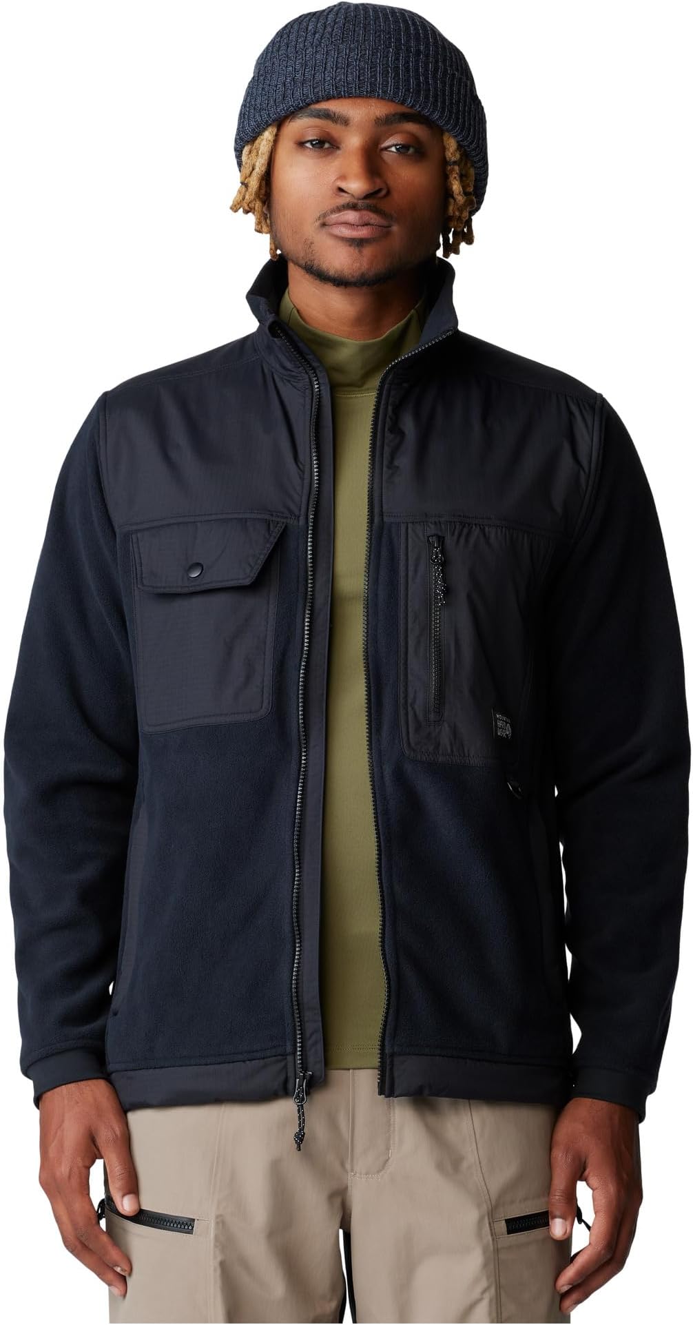 

Куртка Mountain Hardwear First Tracks Fleece Full Zip Jacket, черный