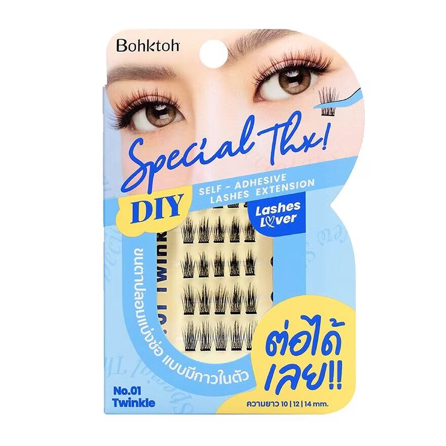 

Bohktoh Ресницы специальные Thx 30шт. 01 Мерцание, Twinkle
