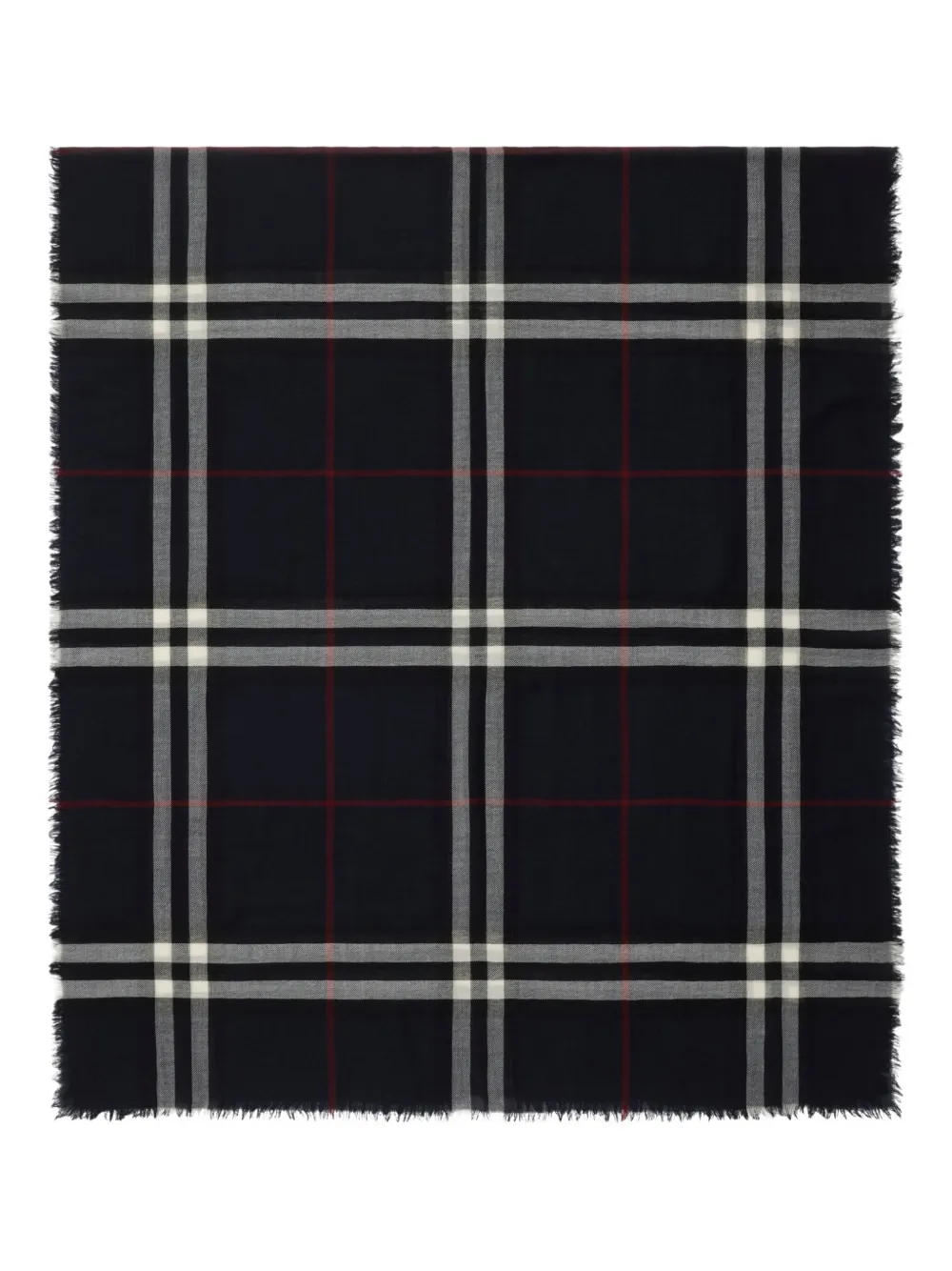 

Шарф в клетку BURBERRY, синий