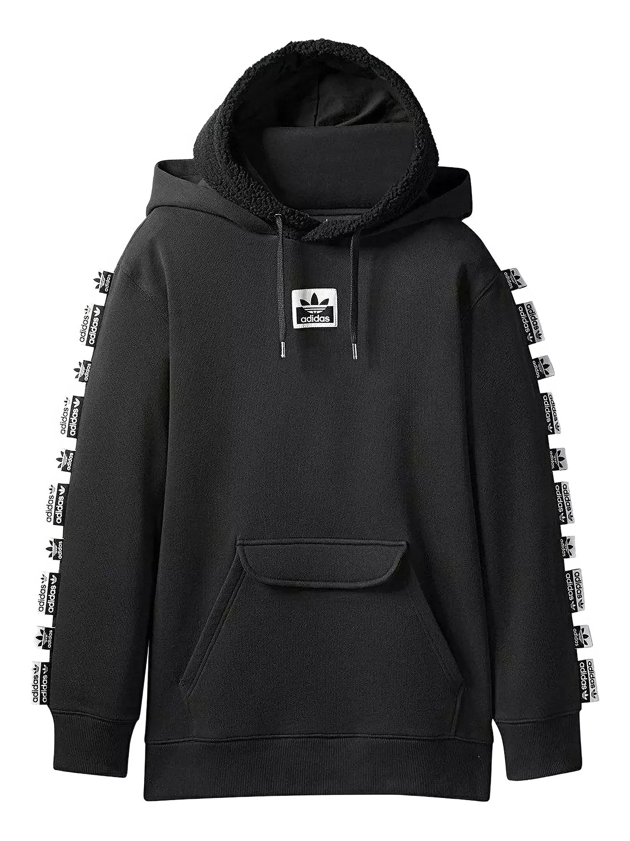 

Худи с кулиской из коллаборации с Olivia Oblanc Adidas, черный