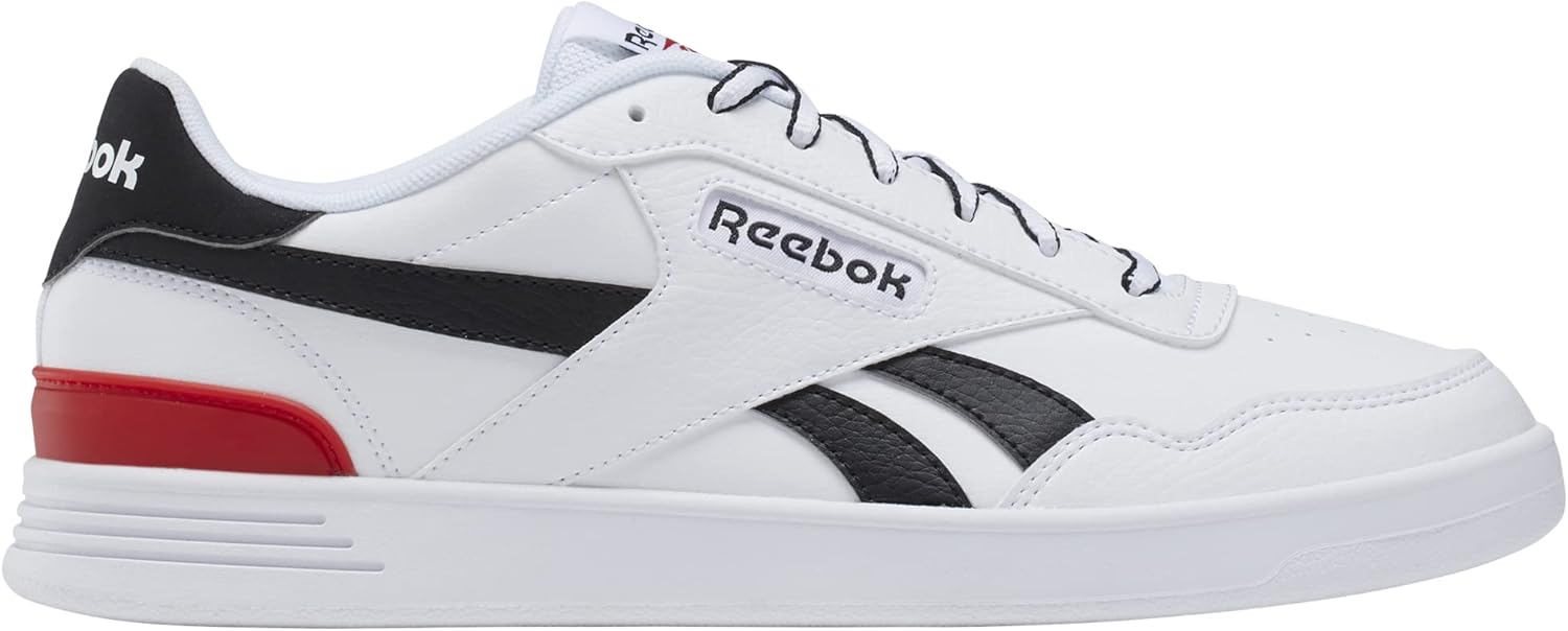 

Кроссовки Reebok Unisex-Adult Court Advance Clip S, белый/черный/красный