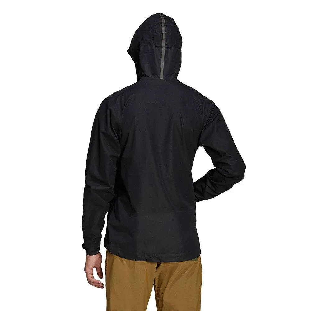 Adidas Куртка Terrex мужская черная водолазка Moderate Others — фото 4