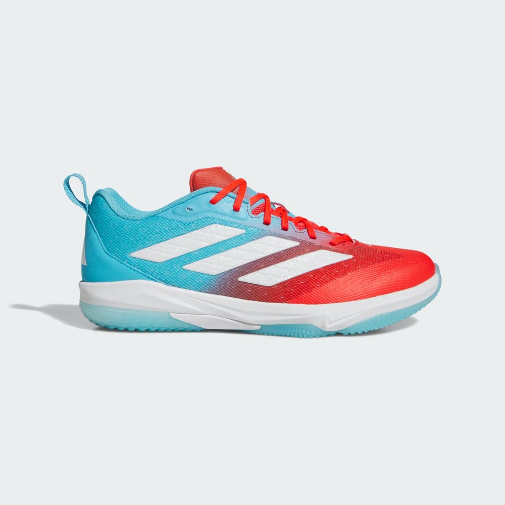 

Кроссовки Adidas Adizero Impact Candy baseball Turf Shoes, цвет Bright Cyan/Cloud White/Bright Red