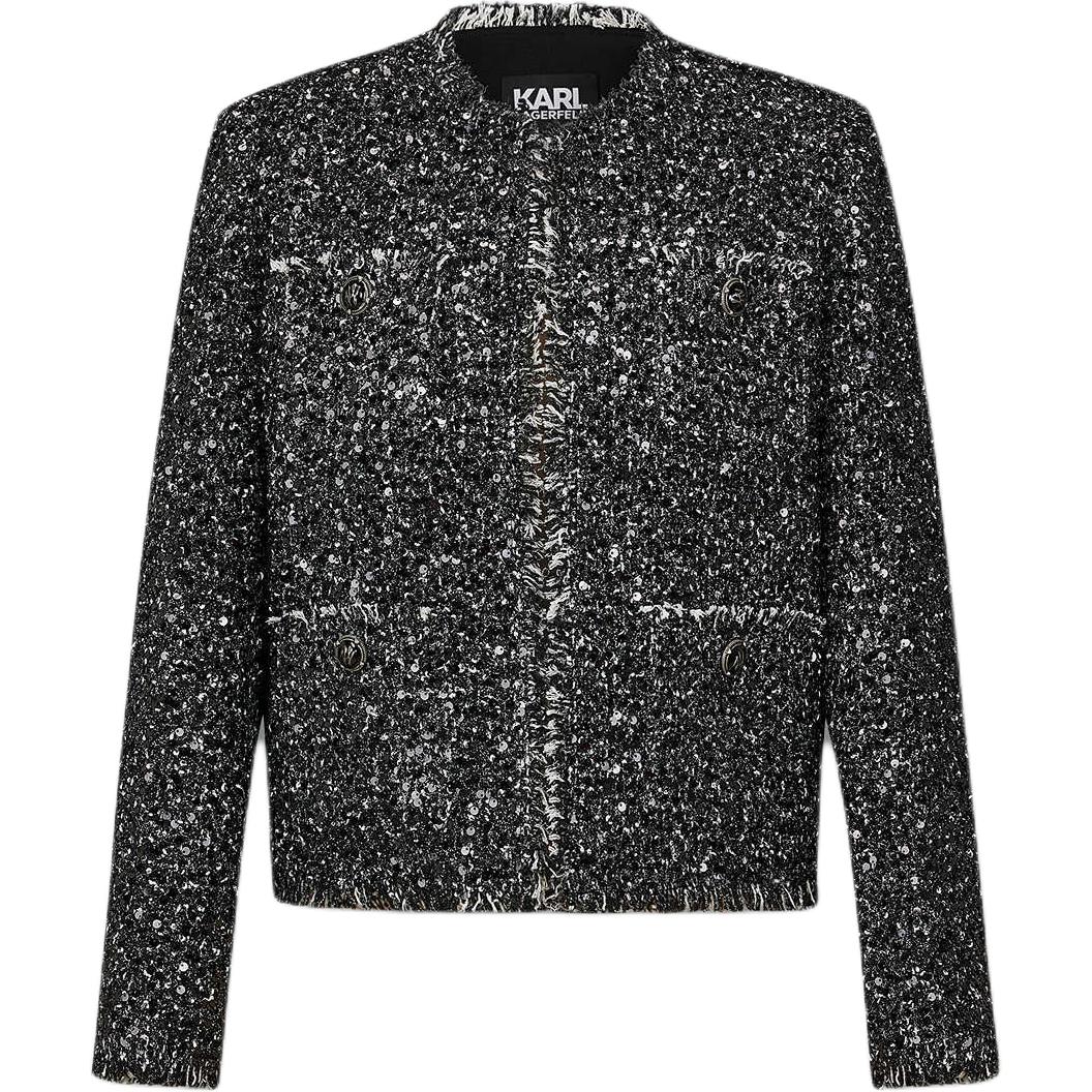 

KARL LAGERFELD / Karl Lagerfeld Jeans Куртка KARL LAGERFELD FW24 женская черная, Black