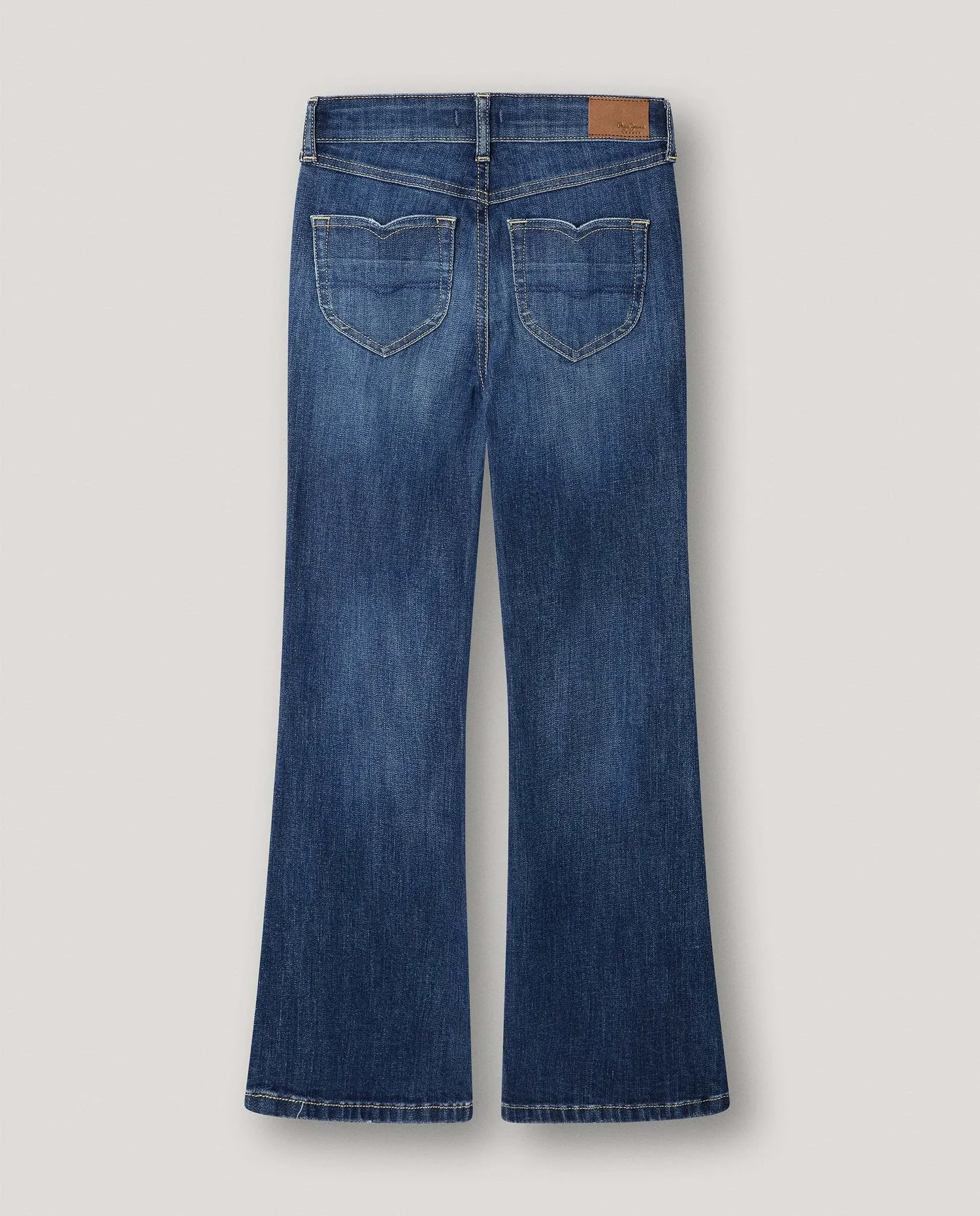 Детские брюки-клеш Slim Flare Willa Pepe Jeans, синий — фото 3