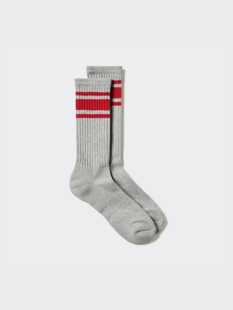 

Носки ворсовые, на подкладке Uniqlo, цвет 15 красный