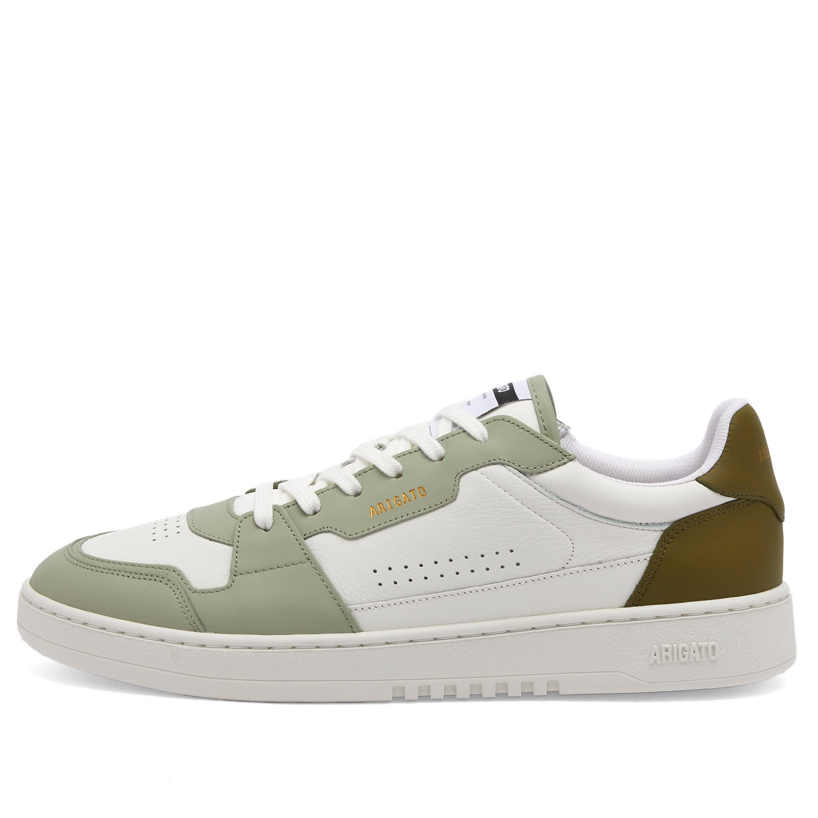 

Кроссовки Axel Arigato Dice Lo Sneaker, цвет White & Green