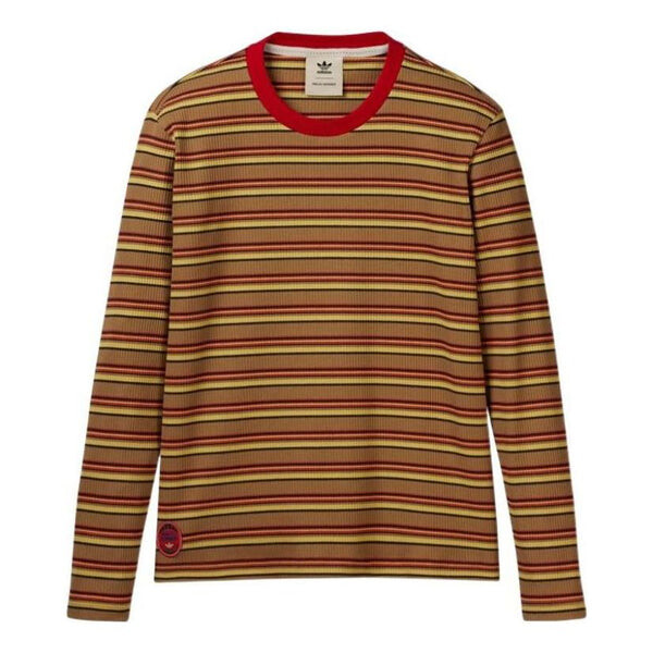 

Футболка adidas originals x Wales Bonner Crossover Stripe Knit Long Sleeves Unisex Yellow, мультиколор