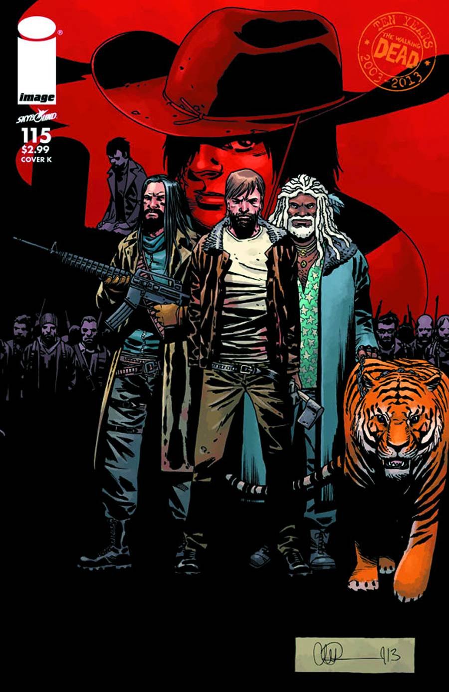 

Walking Dead #115 Variant Cover K (Image Comics)