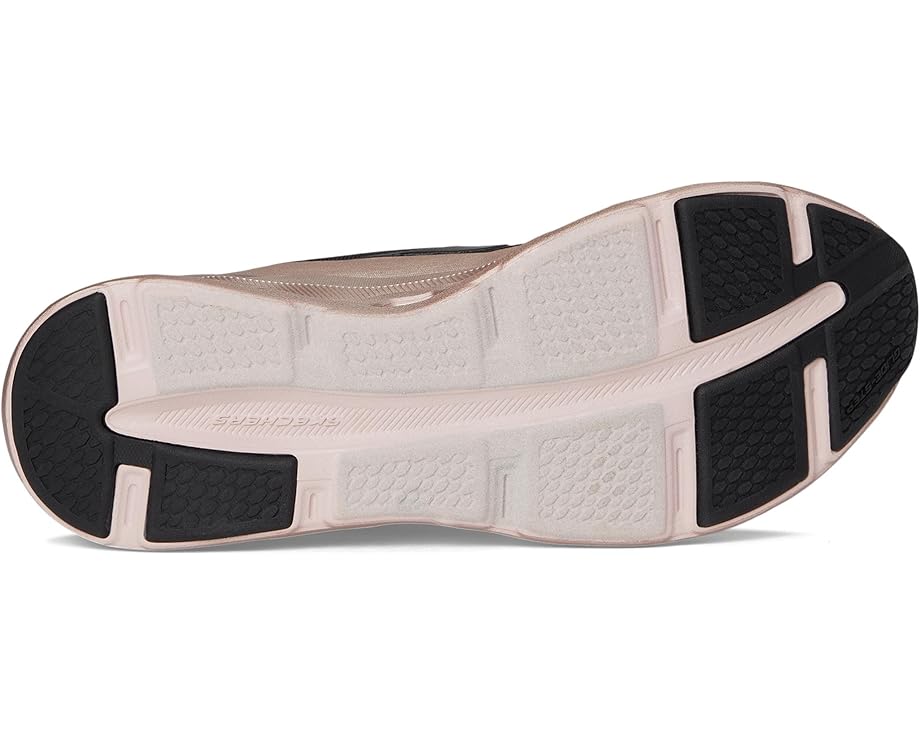 Кроссовки SKECHERS Glide-Step Altus Starlight Shine Hands Free Slip-Ins, цвет Black Rose Gold — фото 3