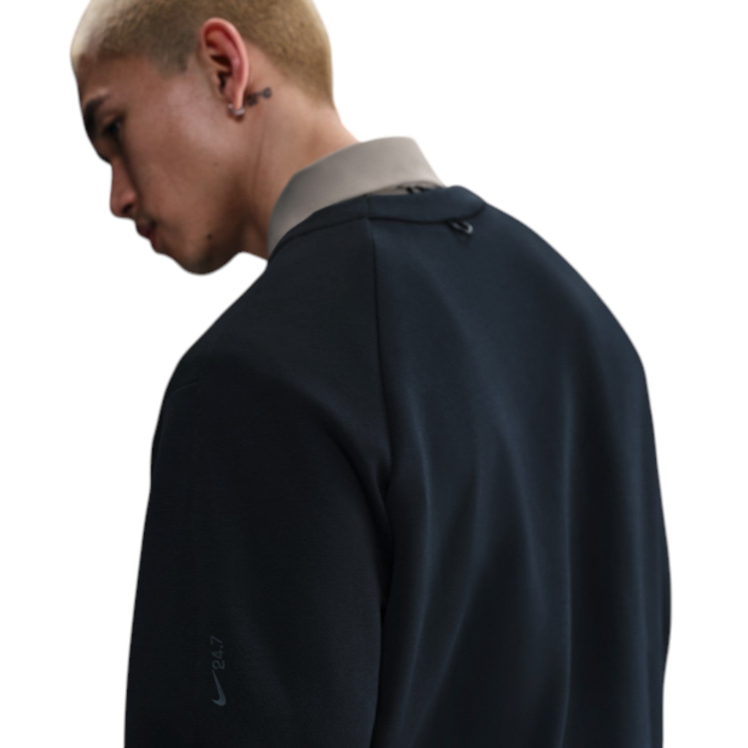 Свитер Nike 24.7 Impossibly Soft Sweater 'Black' — фото 3