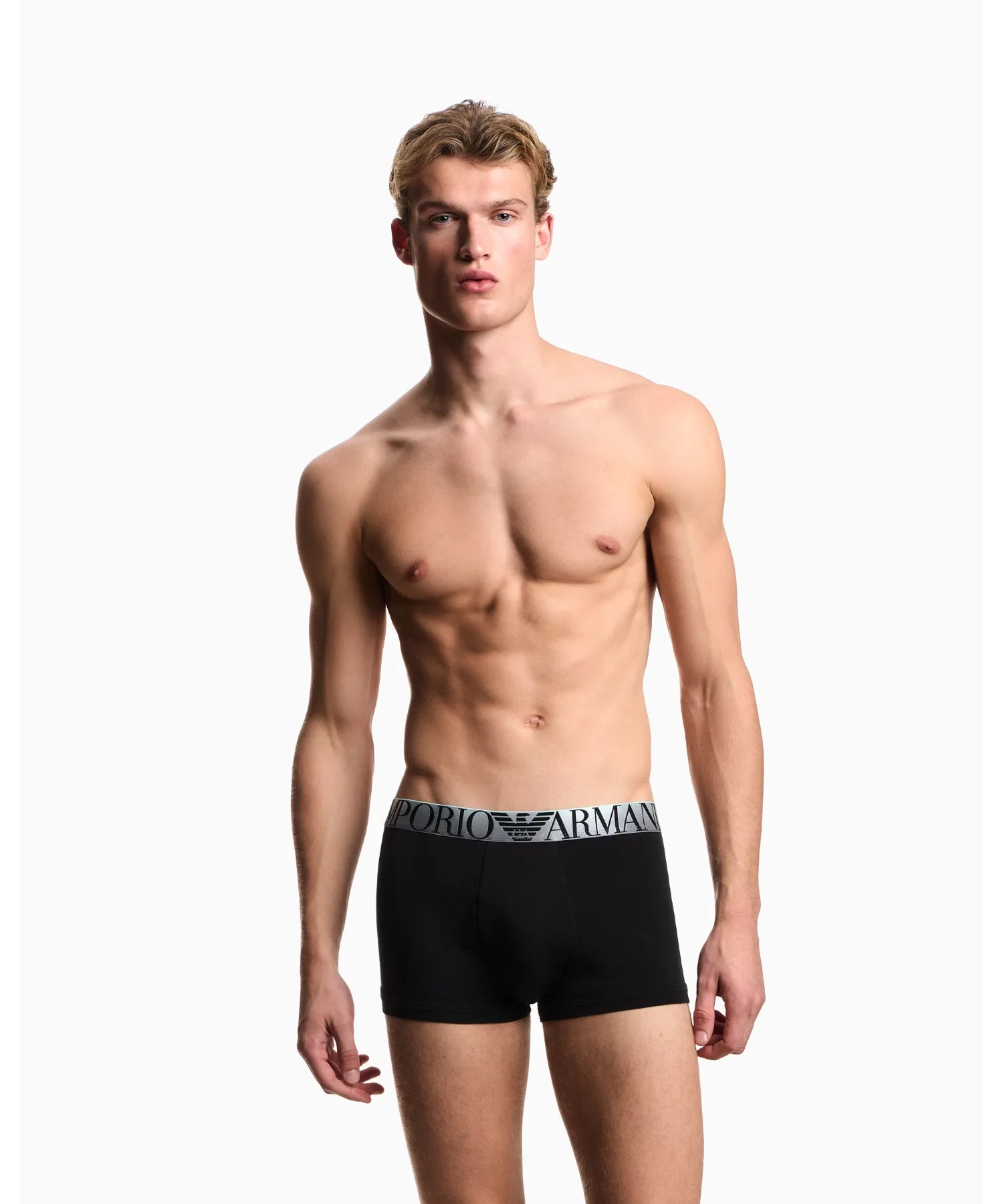 [Emporio Armani] Премиальные боксерские шорты из джерси — фото 2