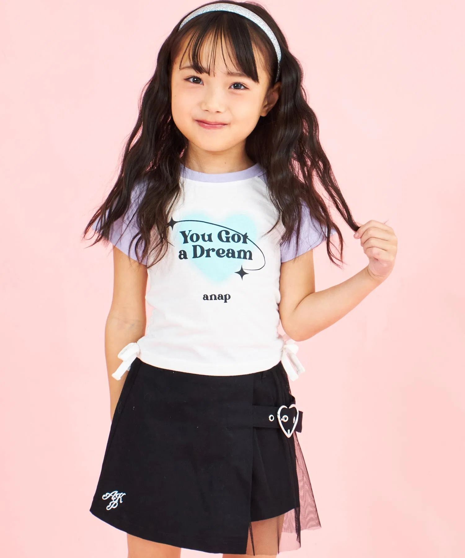 Детская футболка с логотипом ANAP kids чёрная — фото 4