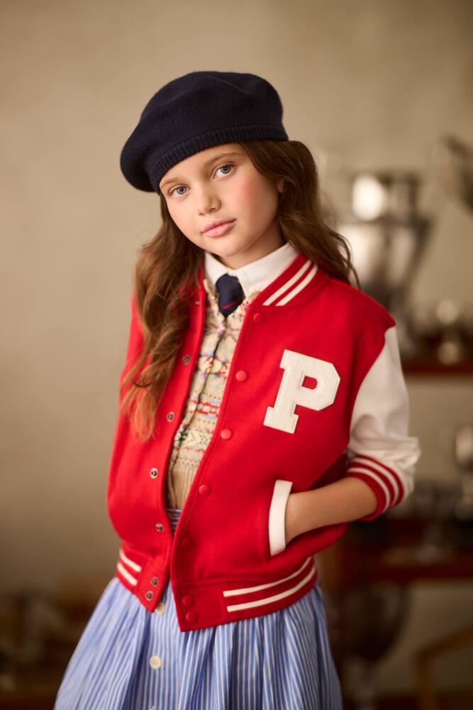 Куртка из хлопковой смеси с логотипом Polo Ralph Lauren Kids, Rl 2000 Red — фото 4