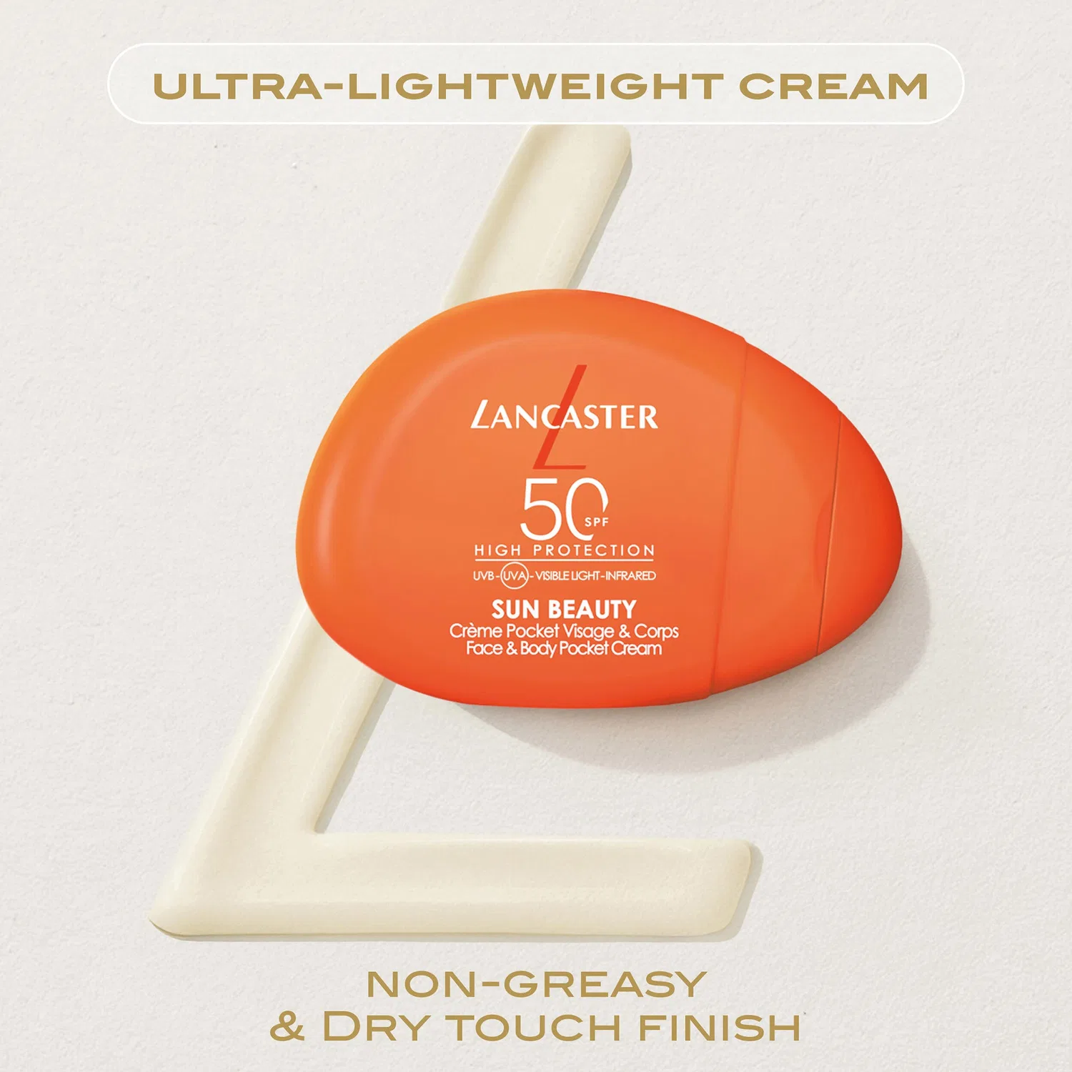 Крем для лица и тела Sun Beauty SPF 50, 30 мл Lancaster — фото 2