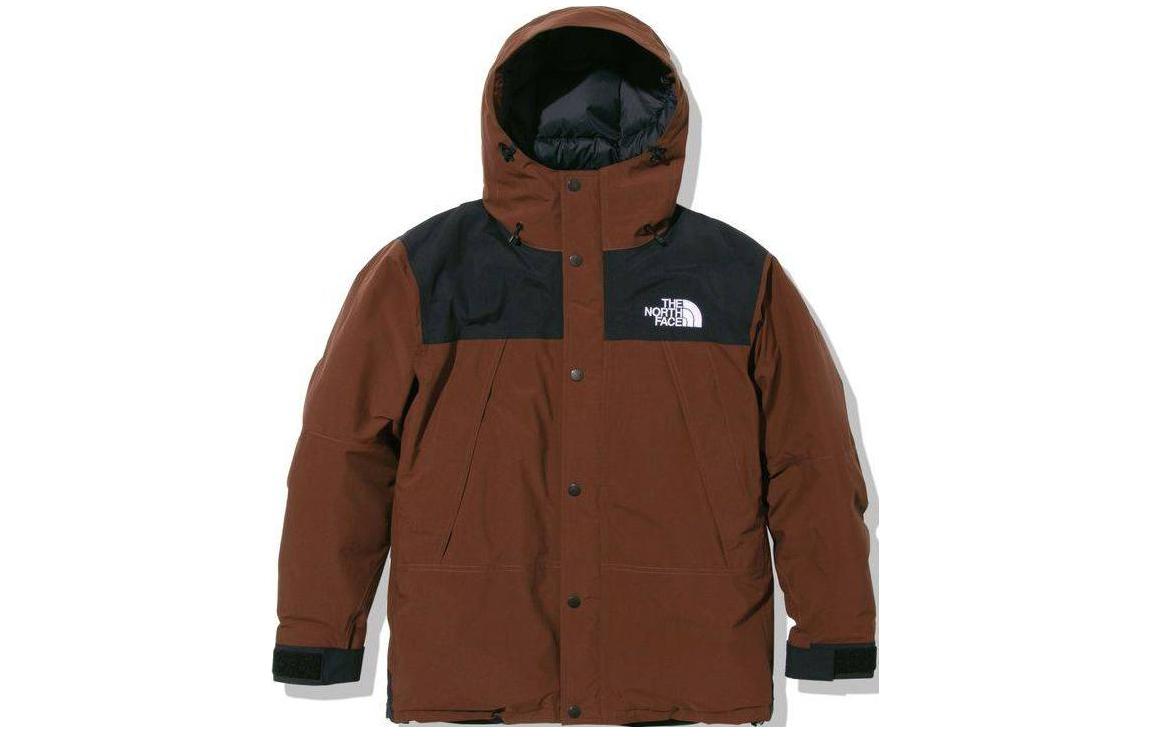 

Пуховик мужской темный дуб The North Face, цвет Dark oak