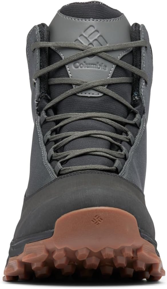 Columbia Мужские утепленные снежные ботинки Expeditionist Protect Omni-heat, Grill/Black — фото 3