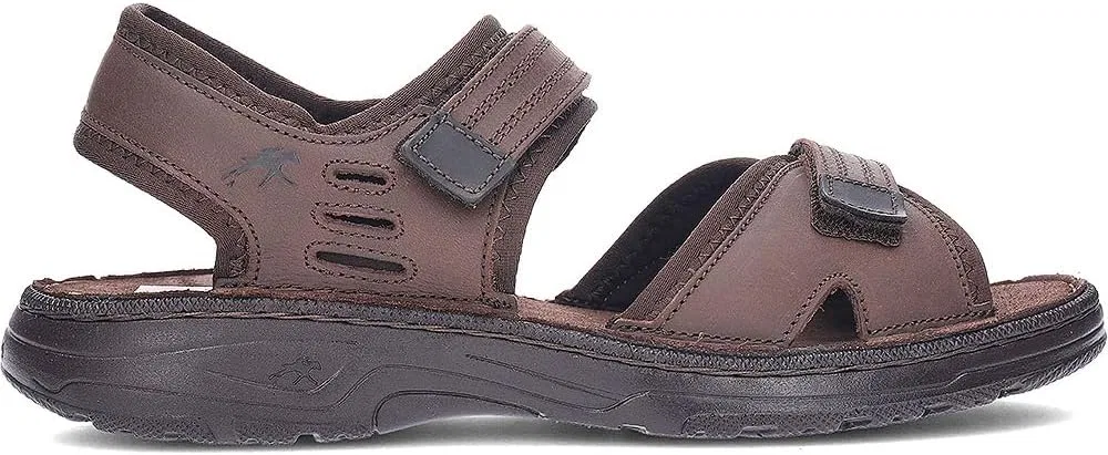 Сандалии Fluchos Azores F2197 из кожи, Brown Black