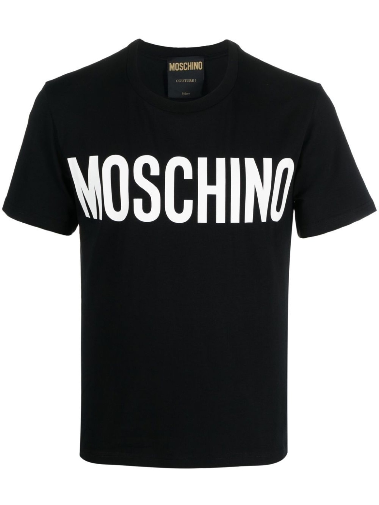 

Moschino футболка с логотипом, черный