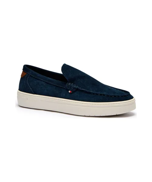 

Современные кожаные лоферы Tommy Hilfiger, синий