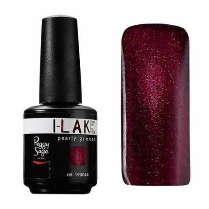 

Гель Nagellack I - Lak UV & Led 190044 Pearly Granat 15 мл Wert, Peggy Sage