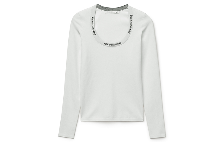 

Alexander Wang Футболка женская белые