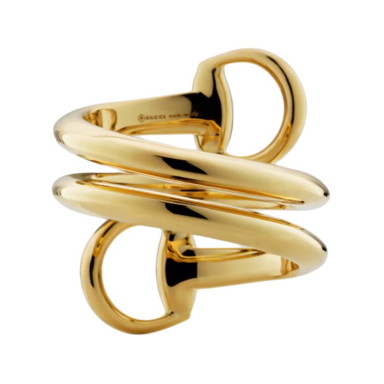 

Кольцо Horsebit 18k Contrarie GUCCI