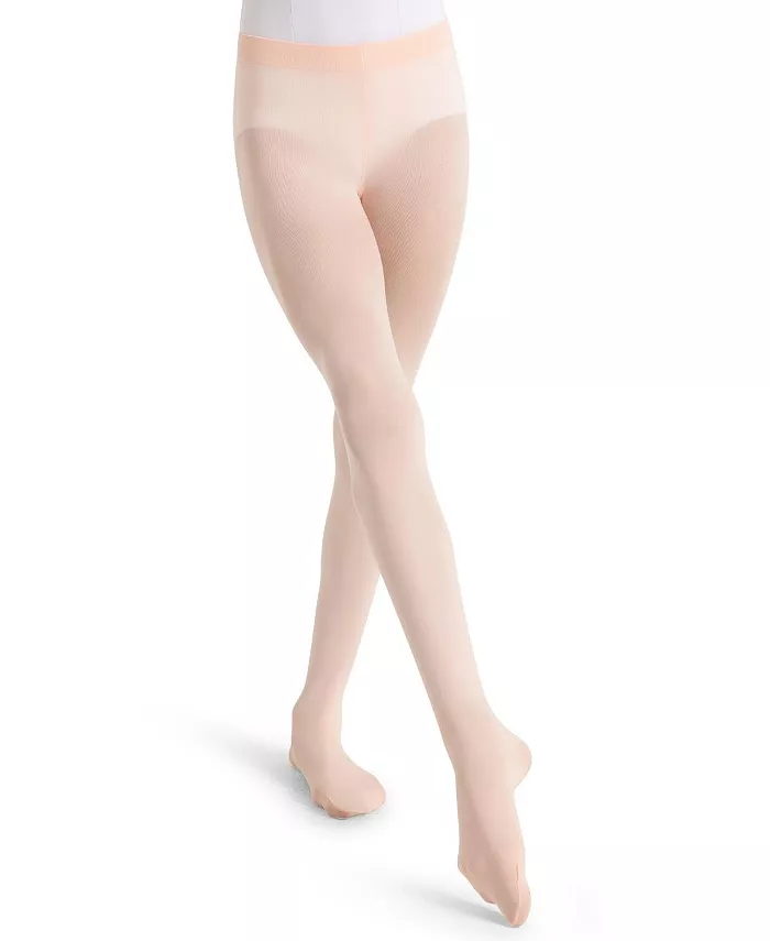 

Детские ультрамягкие леггинсы Transition Tight с вязаным поясом Capezio, розовый