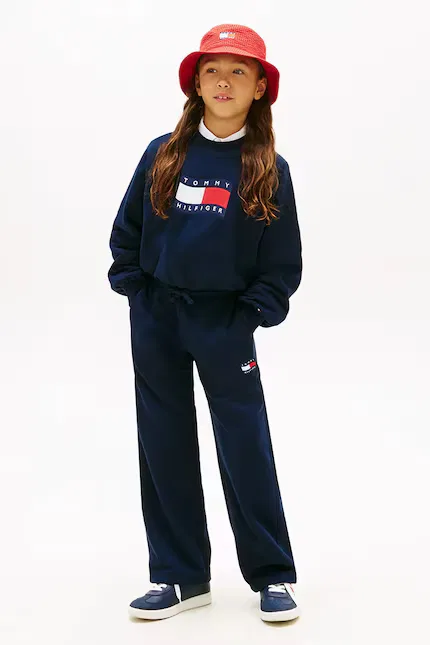Джоггеры детские Tommy Hilfiger, синий — фото 3