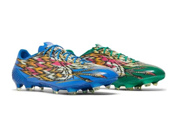 Кроссовки niky's sports x adizero f50 ghosted crazylight fg 'memory lane' Adidas, зеленый — фото 3