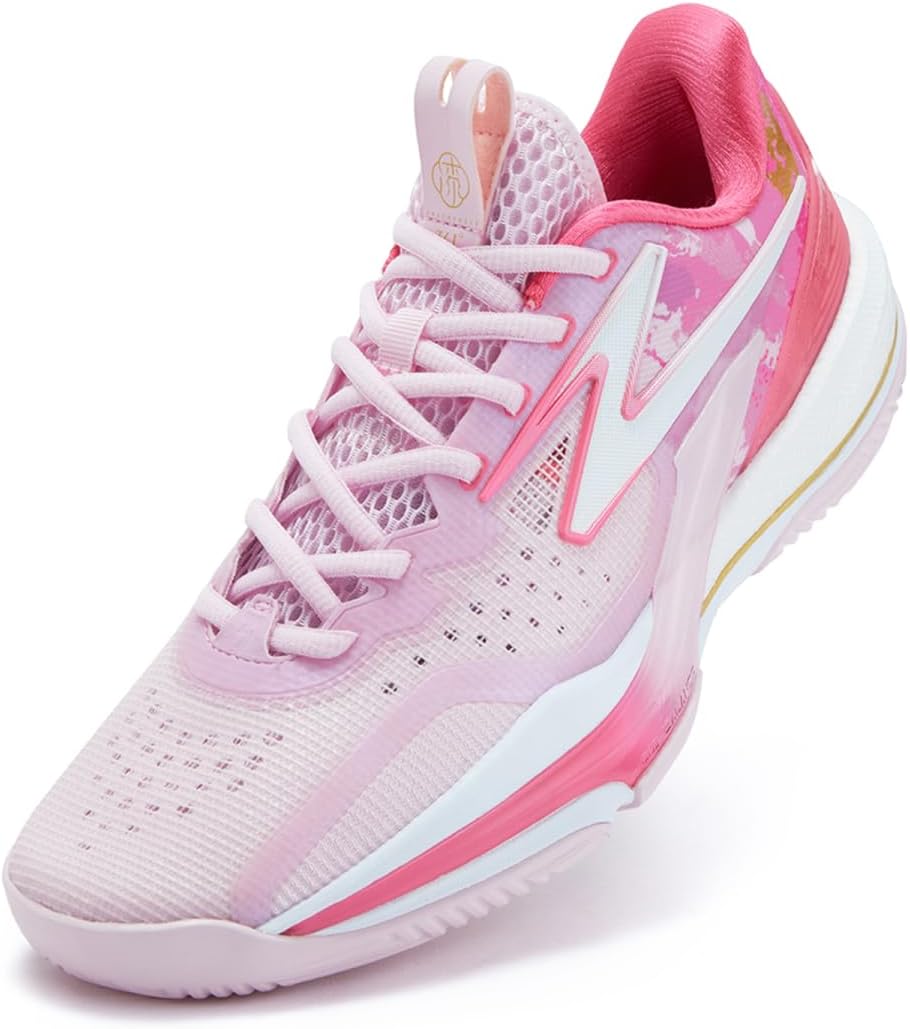 

Баскетбольные кроссовки 361 BIG3 6.0 для мужчин, дышащие кроссовки с амортизацией, противоскользящие для тренировок, спортивная обувь для подростков и взрослых, Caldwell Pope 361°, 672531110-4 Ink Whisper